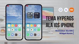 iOS Style HyperOS Theme || Have Cool Custom Widget Models