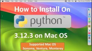 How to Install Python 3.12.3 on macOS [2024] Updated