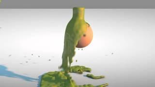 Buggy slime Simulation | Cinema 4D