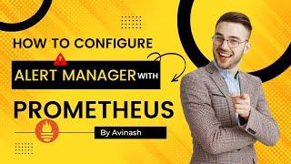 How to configure Alert Manager with Prometheus Server #prometheus #alertmanager #devopsfastrack #sre