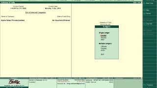 2.3 Creating Ledgers In Tally | Tally ERP 9 Full Tutorial in English | Tally Course