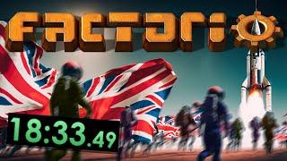 A FACTORIO SPEEDRUN WITH 800 PLAYERS IS BALANCED -  Multiplayer Factorio WORLD RECORD Attempt Live!