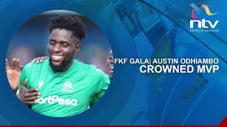 Gor mahia Midfielder Austin Odhiambo crowned the most valuable player at the FKF Gala Awards