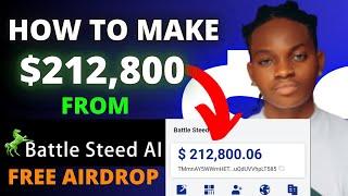 Battle Steed AI : How to qualify for $212,800 Battle Steed AI airdrop (ai crypto) |Crypto Airdrops