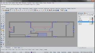 Azuma House Part 1 of 4: Plan drawings in Rhino