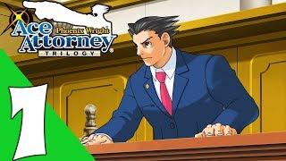 Phoenix Wright: Ace Attorney Trilogy Walkthrough Gameplay Part 1 - No Commentary (PC Remastered)