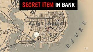 Players who tried to rob the Saint Denis bank got a unique item instead of money - RDR2