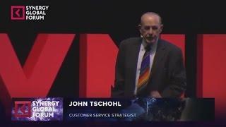 John Tschohl sharing secrets on how to build the best customer support service