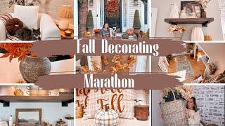 *NEW* FALL DECORATING MARATHON | COZY FALL HOME DECOR IDEAS AND FALL DECORATING INSPIRATION!