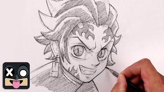 How To Draw Tanjiro | Demon Slayer