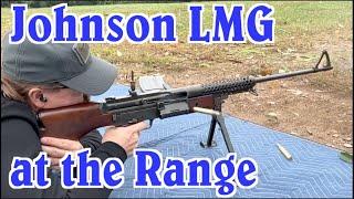 USMC Johnson LMG at the Range