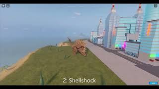 Roblox Kaiju Universe - Singular Point Anguirus Showcase!!