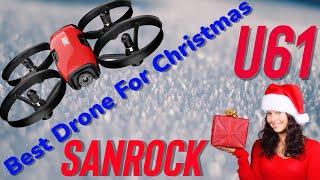 Sanrock U61 Best Beginner Mini Drone With Camera at $53.99! #sanrocku61#bestbeginnerDrone#minidrone