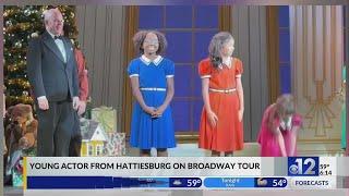 Young actor from Hattiesburg in Broadway tour of “Annie”