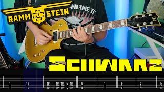 Rammstein - Schwarz |Guitar Cover| |Tab|