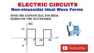 12. FIND OUT COMPLEX OR EXPONENTIAL FOURIER SERIES OF THE GIVEN WAVE FORM