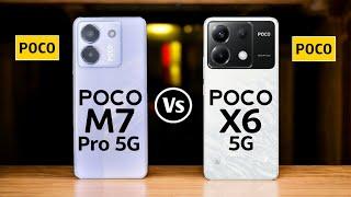 POCO M7 Pro 5G vs POCO X6 5G