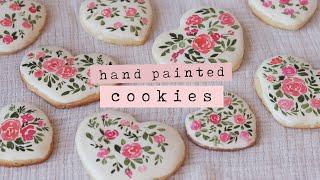 How to Paint a Cookie | Valentine's Day Baking