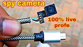 how to make spy camera at home / from old mobile phone camera