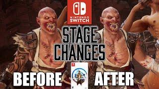 Mortal Kombat 1 Switch | STAGE COMPARISONS - Before and After - Patch 1.18