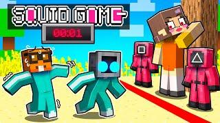 Can TeeVee Win SQUID GAME in Minecraft?!