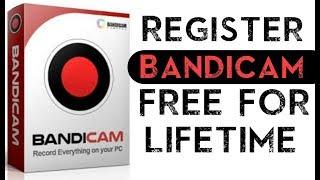 Bandicam registration key and email | How to register bandicam for free | Nasir Iqbal Official