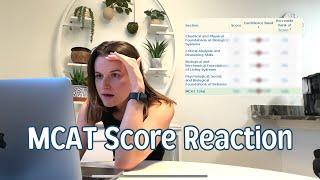 MCAT SCORE REACTION 2023