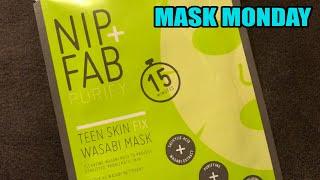 MASK MONDAY - Nip + Fab Teen Skin Wasabi Mask