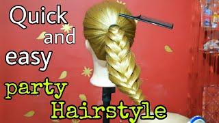 hairstyle for everyoccasion in 5min|festivalhairstyles|longhairstyle|college hairstyle|suman'sworld