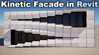 Parametric Kinetic Facade in Revit Tutorial