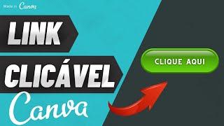 Como colocar um link no Canva? [Criar um botão clicável no Canva]