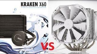 Review: NZXT Kraken X60 vs Phanteks PH-TC14PE (Liquid vs Air cooler)