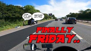 This didn't End Well for them, Bank Holiday Madness in the UK | Moto Vlog