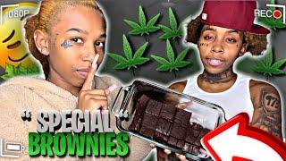 I GAVE MY GIRLFRIEND A EDIBLE WITHOUT HER KNOWING * hilarious *