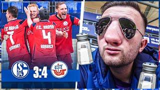 Schalke 04 vs Hansa Rostock STADION VLOG 