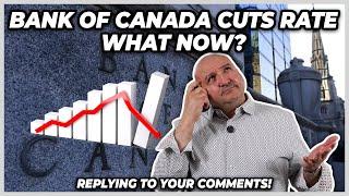 Bank Of Canada Cuts Rate, What Now? (Sunday Video)