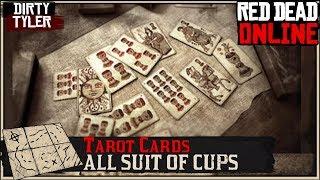 CUPS Tarrot Card Locations For Collector Role Red Dead Online RDR2