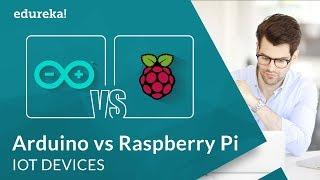 Arduino vs Raspberry Pi | Which Board to Choose for IoT Projects | IoT Devices | Edureka