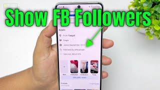 How to show followers on Facebook profile 2025 | Facebook Follower Option | Follower setting FB