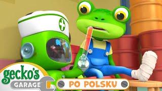 Wypadek Gekusia | Warsztat Gekona | Bajka dla dzieci po polsku | @GeckosGaragePoPolsku