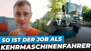 So ist der Job als Kehrmaschinenfahrer 🫧 | KOMMUNAL KANN