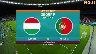 Hungary vs Portugal | UEFA EURO 2020 | Matchday 1 Group F | PES 2021