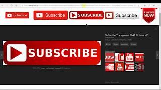 How to add subscribe button on youtube video 2018