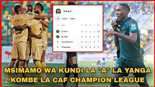 MSIMAMO WA KUNDI LA "A" LA YANGA KOMBE LA CAF CHAMPION LEAGUE