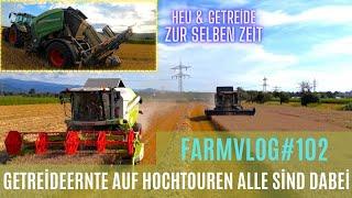 FarmVlog#102 Wir kämpfen uns durch die Getreideernte!