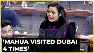 Cash For Query: Ethics Panel Draft Reports Against Mahua Moita Says Mahua Visited Dubai 4 Times