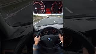 Bmw e60 525d vs 330d German Autobahn