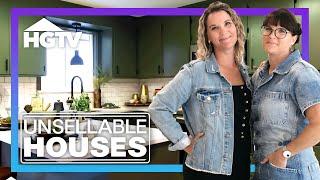 A Real Wreck Transformed By a Budget Friendly Makeover | Unsellable Houses | HGTV