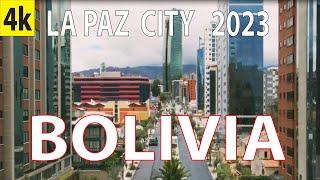 La Paz City , Bolivia 4K By Drone 2023