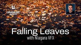 #UE5 Series: Falling Leaves effect using Niagara VFX